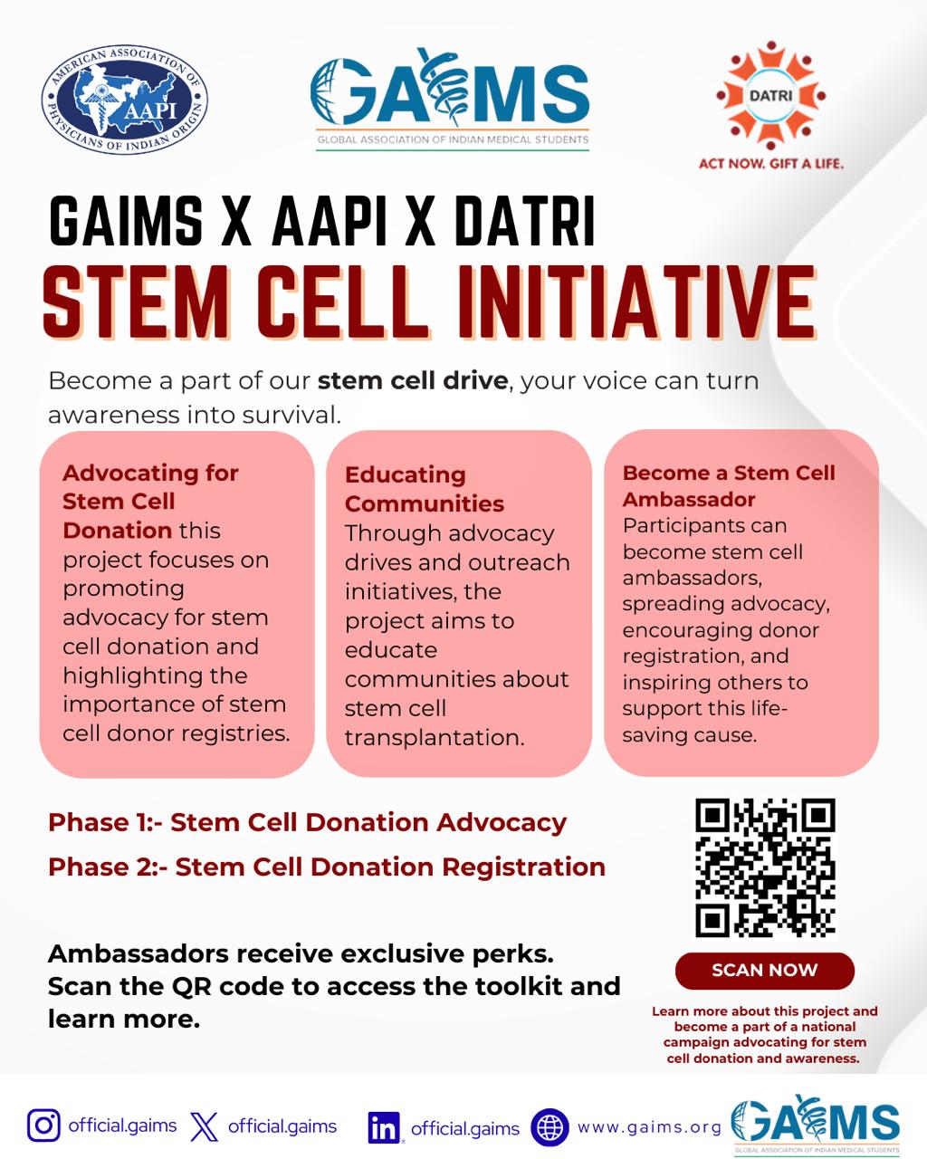 Stem cell initiative